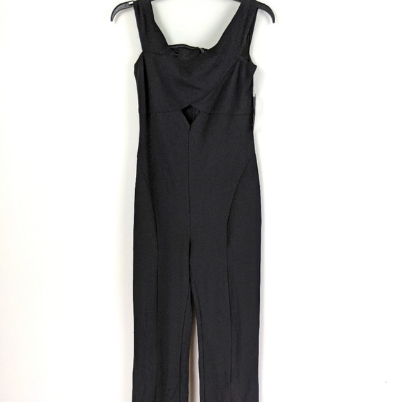 New Guess Jaziel Off shoulder Knit Stretch Jumpsuit M 6 - Picture 4 of 8